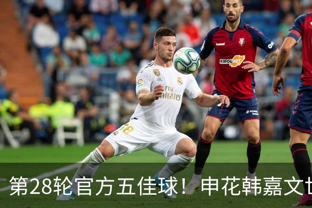第28轮官方五佳球！申花韩嘉文世界波第3 海港莱昂纳多吊射是第一